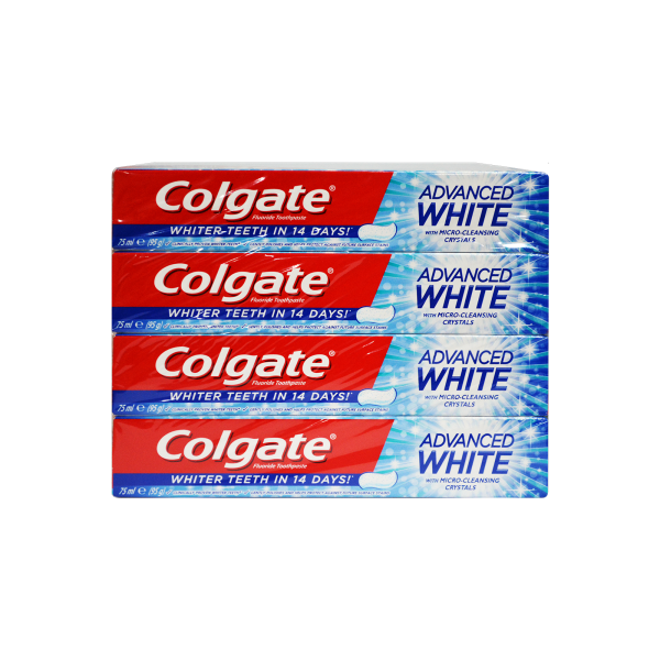 Colgate Total Adv Whitening 75ml | 1 pack (48 pieces)