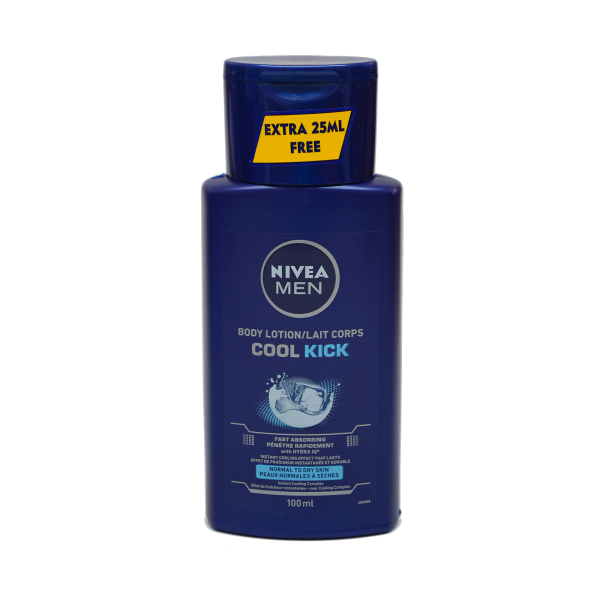 Nivea Cool Kick Body Lotion For Men